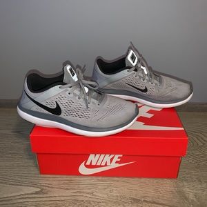 Grey & Black Nike Free Run